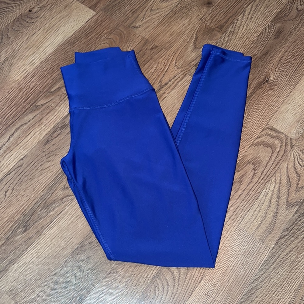 Alo Yoga Airlift Legging Royal Blue Sz Small